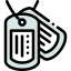 Dog tag icon 64x64