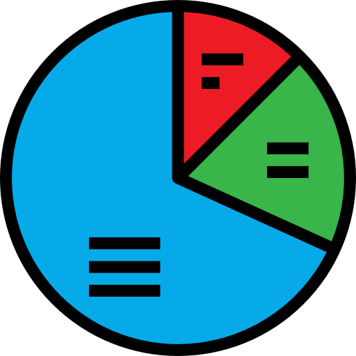 Pie chart 图标