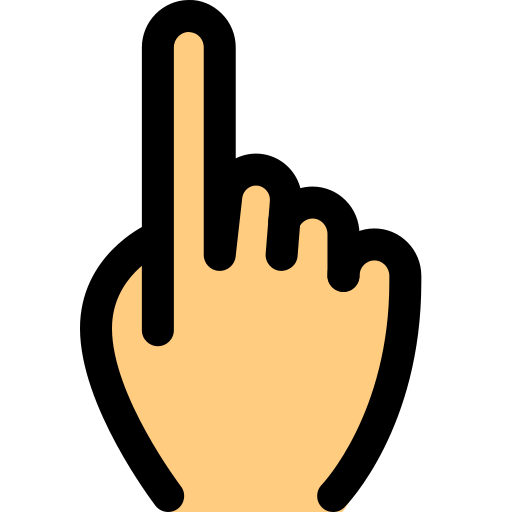 Index finger icon