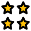 Four stars icon 64x64