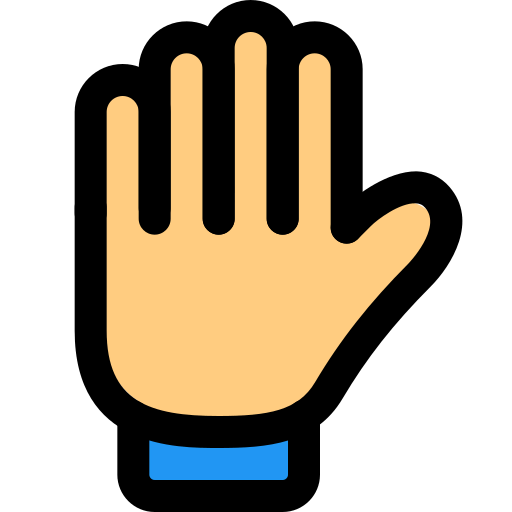 Hands and gestures ícono