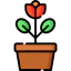 Flower pot icon 64x64