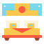 Double bed icon 64x64