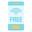 Free wifi icon 64x64