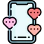 Dating app icon 64x64