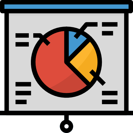 Pie chart biểu tượng