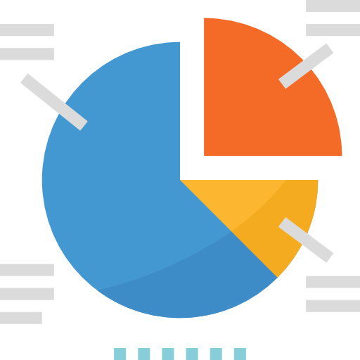 Pie chart ícone