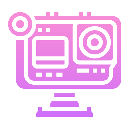 Action camera icon