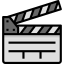 Clapperboard icon 64x64