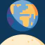 Planet earth biểu tượng 64x64