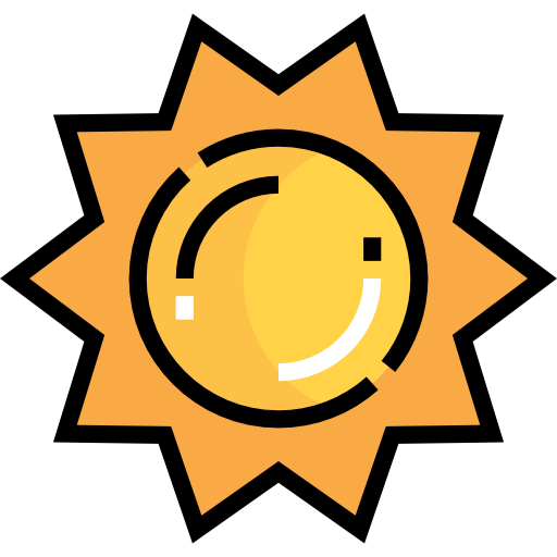 Sun icon