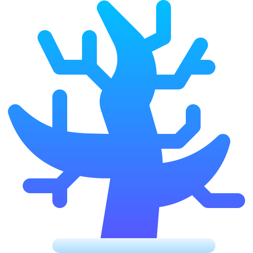 Dry tree icon