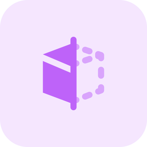 Three dimensional icon