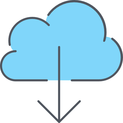 Cloud computing ícono
