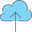 Cloud computing icon 64x64