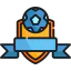 Football badge icon 64x64