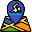 Swimming pool アイコン 64x64