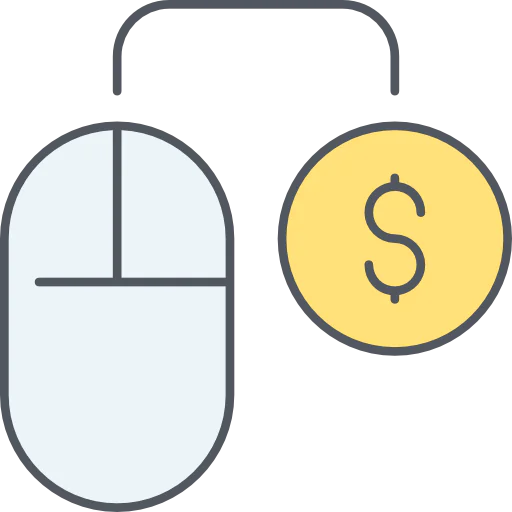 Pay per click icon