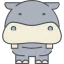 Hippopotamus icône 64x64