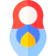 Matryoshka doll icon 64x64