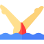 Synchronized swimming icon 64x64