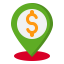 Location pin icon 64x64