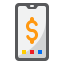 Mobile phone icon 64x64