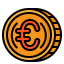 Euro coin icon 64x64