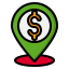 Location pin icon 64x64
