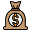 Money bag icon 64x64