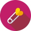 Safety pin icon 64x64