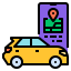Autonomous car icon 64x64