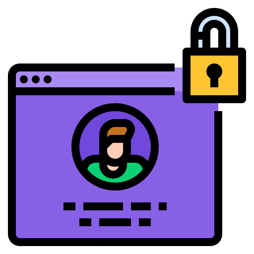 Cyber security ícone