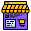Shopping online icône 64x64