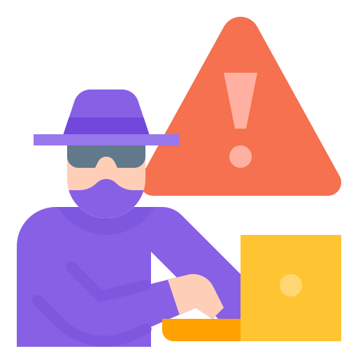 Cyber attack biểu tượng