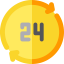 24 hours icon 64x64