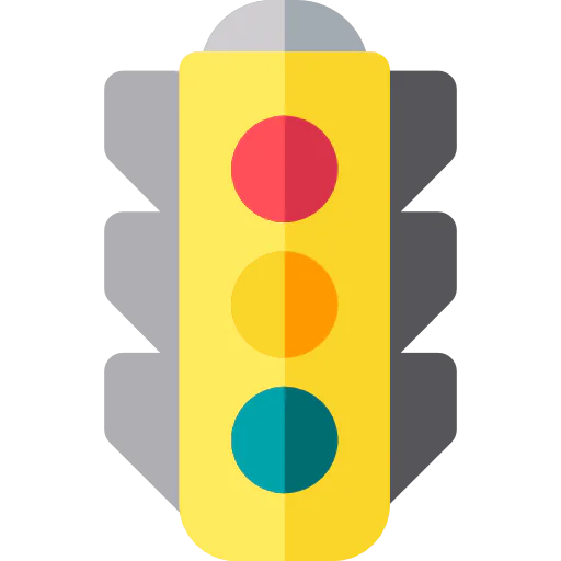 Traffic light icon