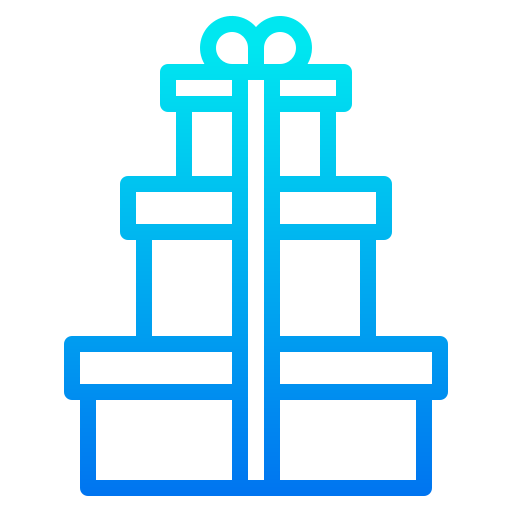 Gift boxes icon