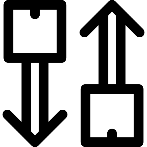 Transfer ícono