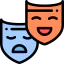Theater masks icon 64x64