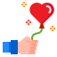 Heart balloon Symbol 64x64