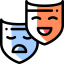 Theater masks іконка 64x64