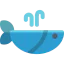 Whale icon 64x64