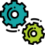 Gears icon 64x64