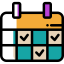 Calendar ícone 64x64