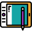 Pen tablet ícone 64x64