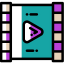 Video player ícone 64x64