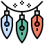 Christmas lights icon 64x64