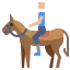 Верховая езда иконка 64x64