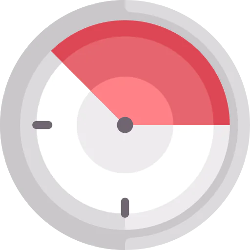 Circular clock icon